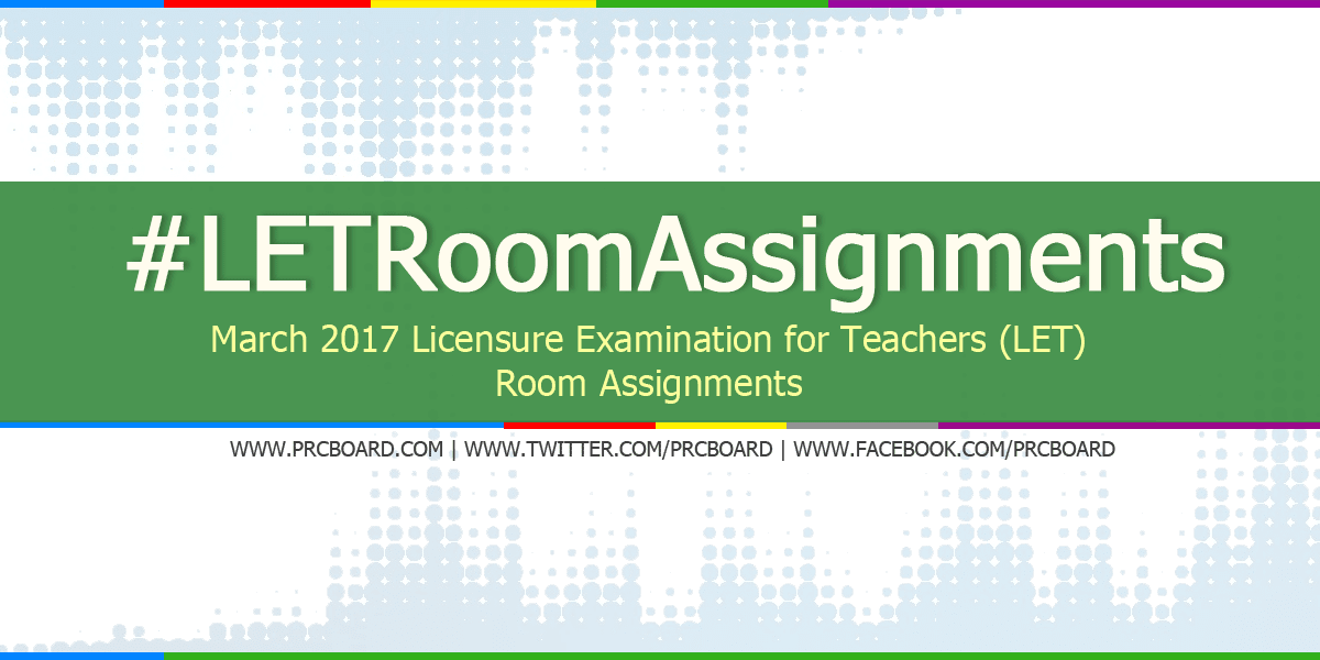 room assignments for