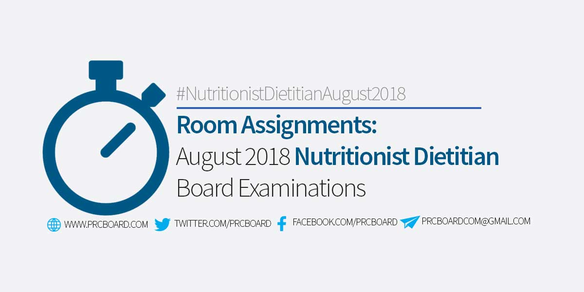 prc room assignment nutritionist dietitian