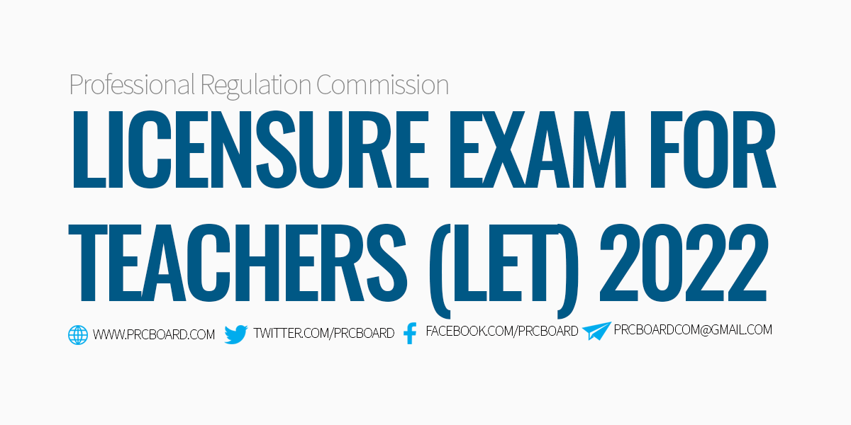 Let Result Teachers Licensure Exam Results 2021 2022