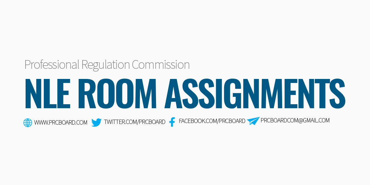 room assignment nle may 2023