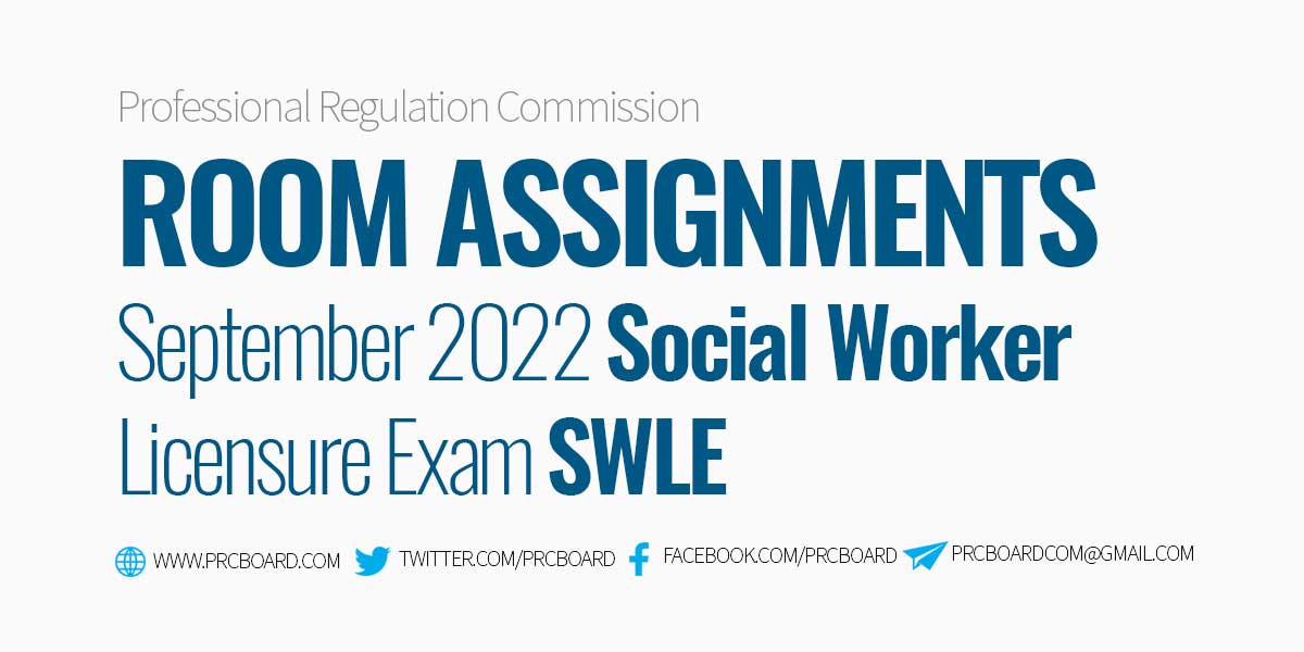 room assignment for social work 2023