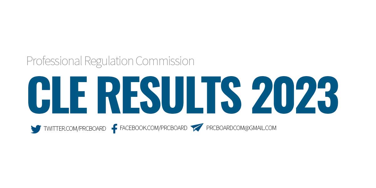 CLE Results 2023