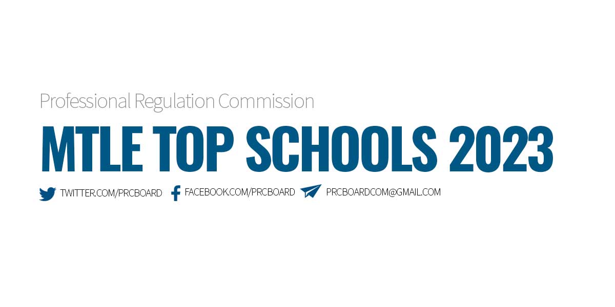 PERFORMANCE OF SCHOOLS March 2023 MedTech Licensure Exam (MTLE)