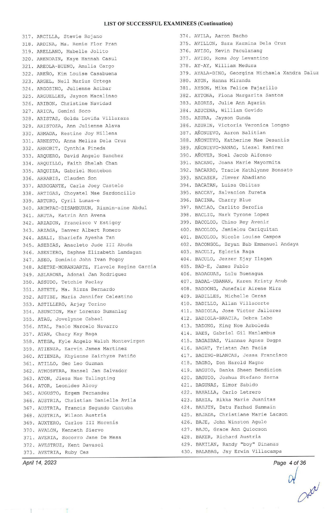 BAR EXAM RESULTS 2022 List of Passers and Topnotchers