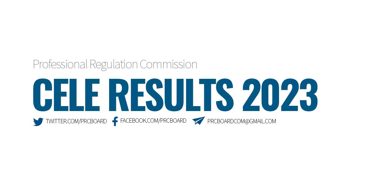 CELE Results 2023