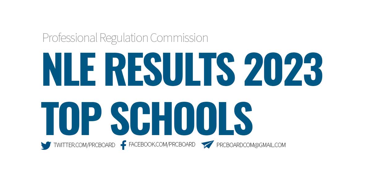 NLE Results November 2023 - Top Schools