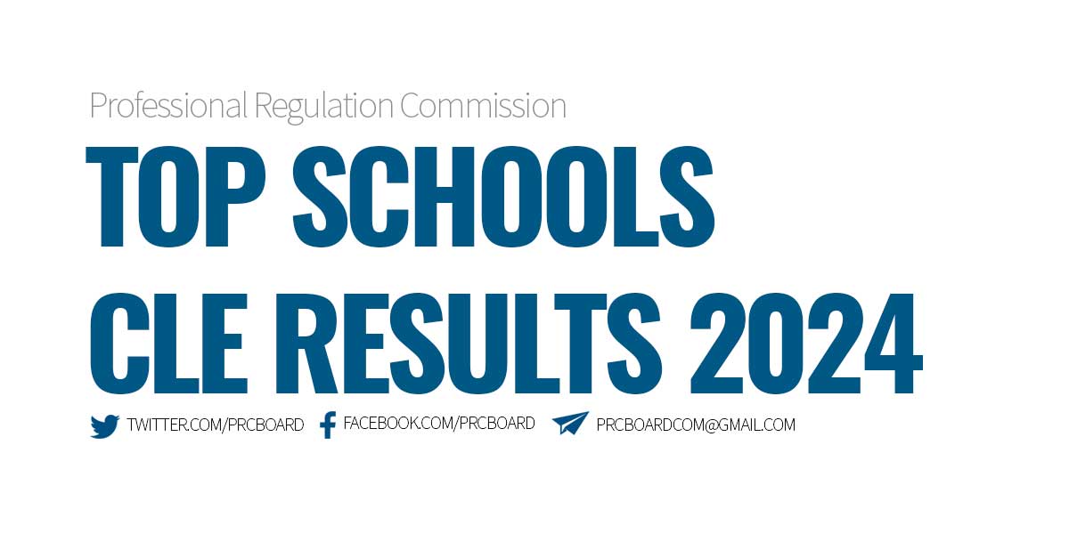 Top Schools CLE Results February 2024