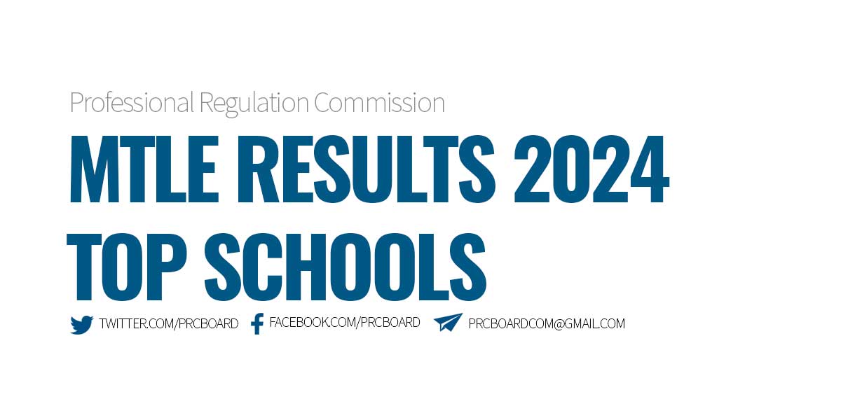 MTLE Results March 2024 List of Top Schools