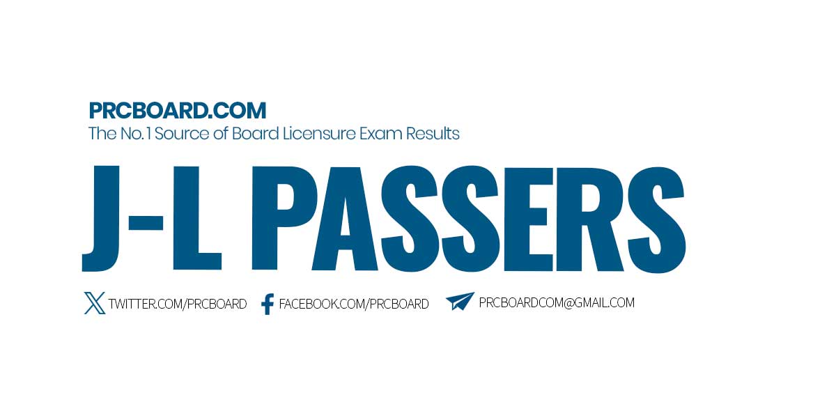 JL Passers NLE Results May 2024, Nurse Licensure Exam