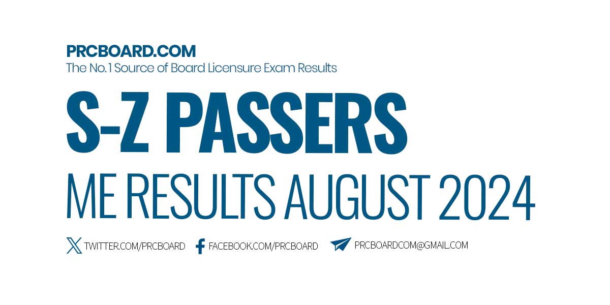 Mechanical Engineering Board Exam 2024 Result Darcie Genovera