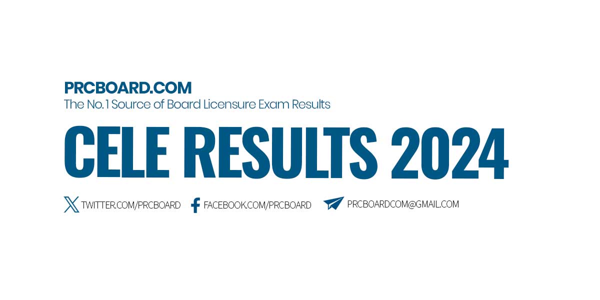 CELE RESULTS November 2024 and December 2024 Civil Engineering